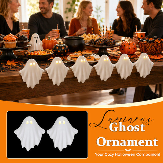 👻 Luminous Ghost Ornament: Your Cosy Halloween Companion! 🎃