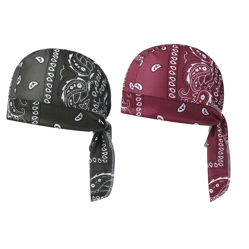 1+1 FREE OFFER! 🎁 Own the road, forget the sweat. 🚴‍♂️💨 Stretch pirate hat for outdoor sports