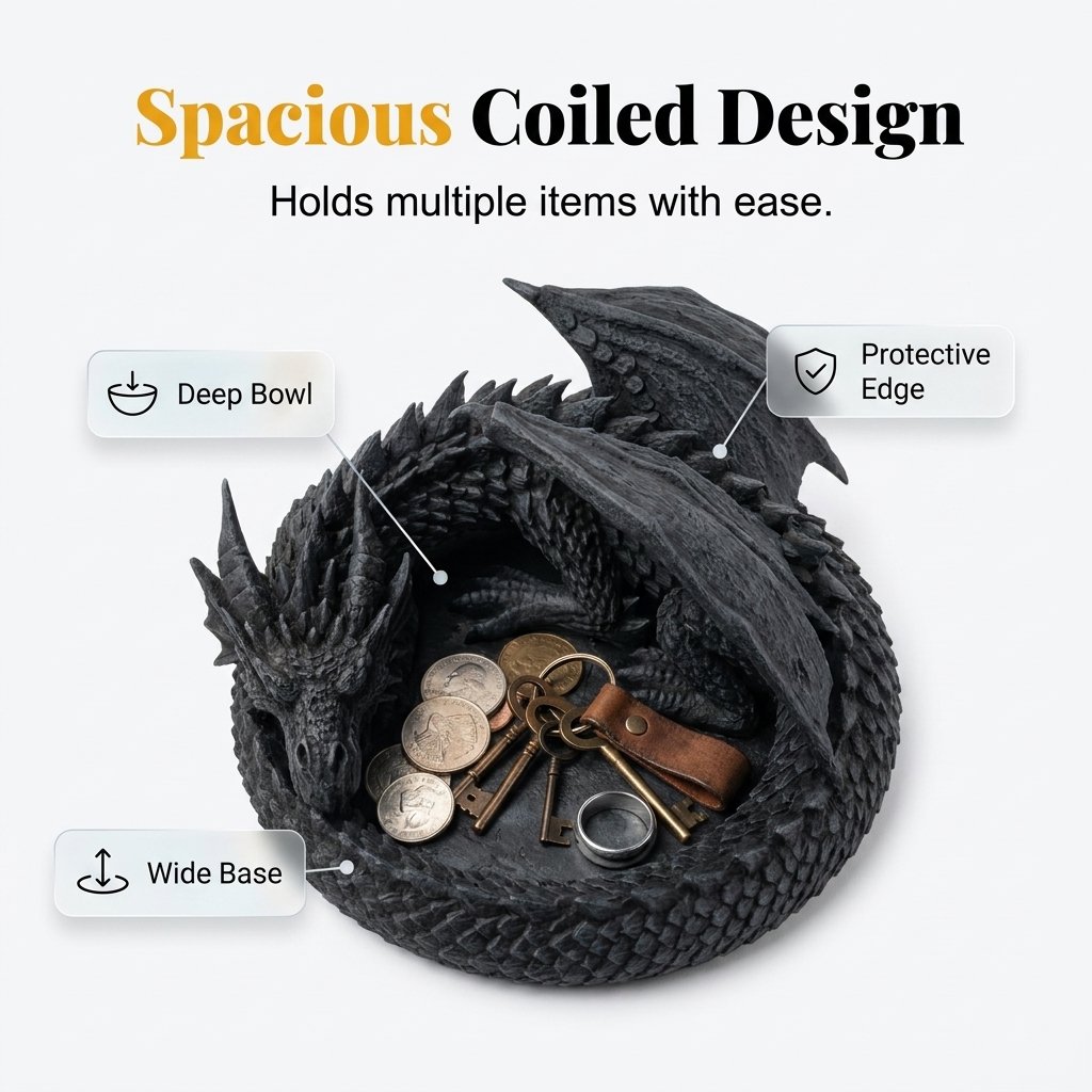 🎲 🐉Keep Your Jewelry Guarded By A Majestic Dragon Instantly! ✨