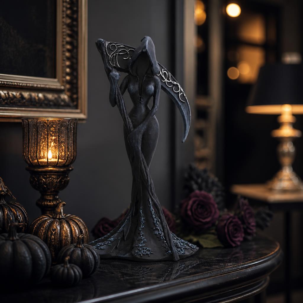 🗡️Exclusive Gothic Figurine Collection--five dark academia guardians to add mystery to your space🖤
