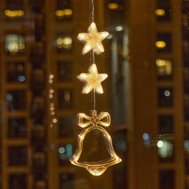 ✨❄️Christmas LED Suction Cup Window Lights – Cordless & Damage-Free Holiday Glow