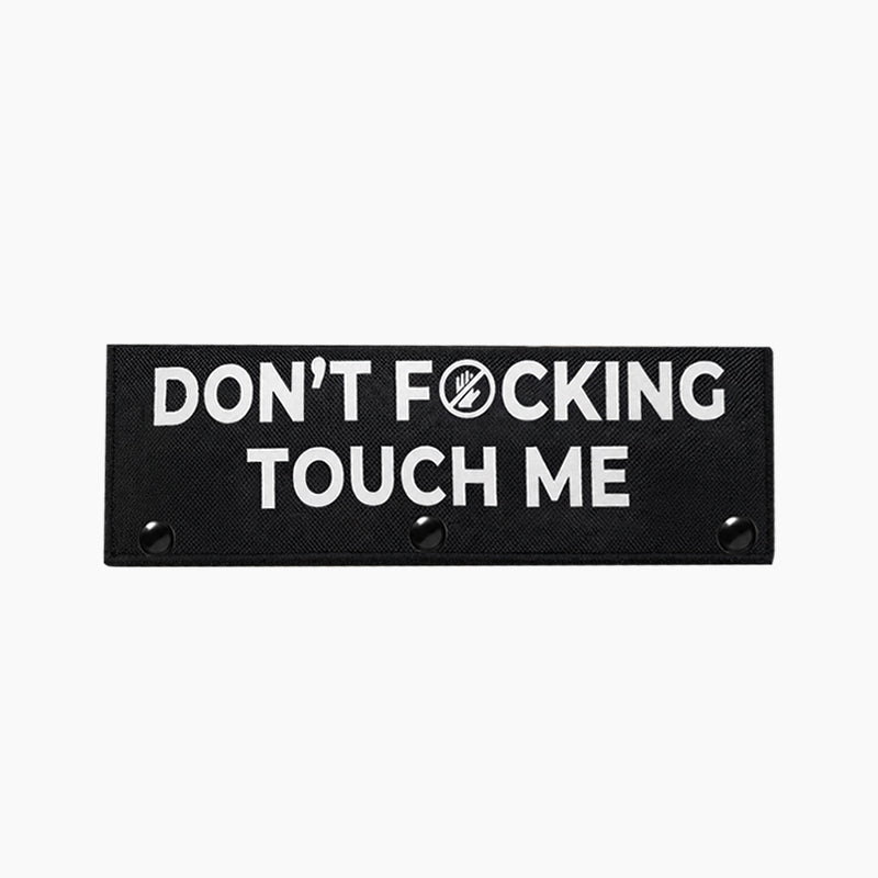 💥Sometimes，Communicate   Without   Saying a Word--Creative Slogan Shoulder Strap🤫