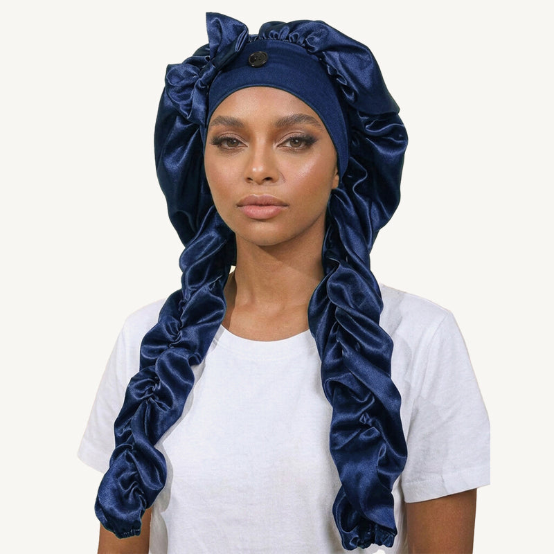 ✨Silk Sleeping Cap | ❤️Say goodbye to tangled hair and enjoy a long-lasting, luxurious sleep!