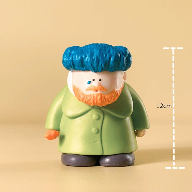 🎨 Great Artists Blind Box Figurine Collection-Brighten up your desk with a touch of classic art✨