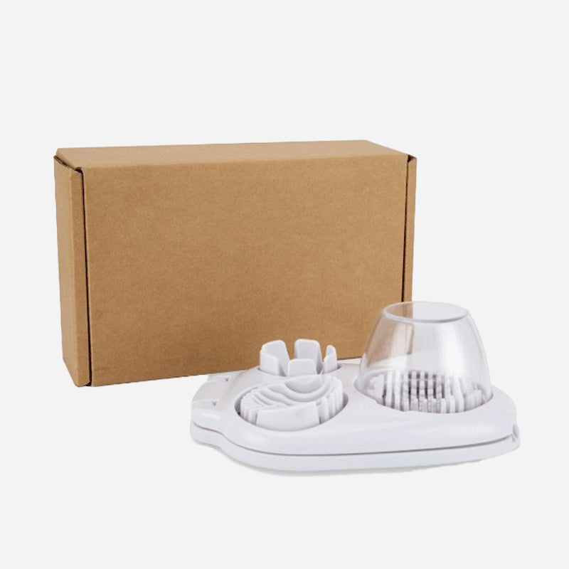 🥚3-in-1 Multifunctional Egg Slicer & Dicer - Perfect for Salads & Garnishes 🔪