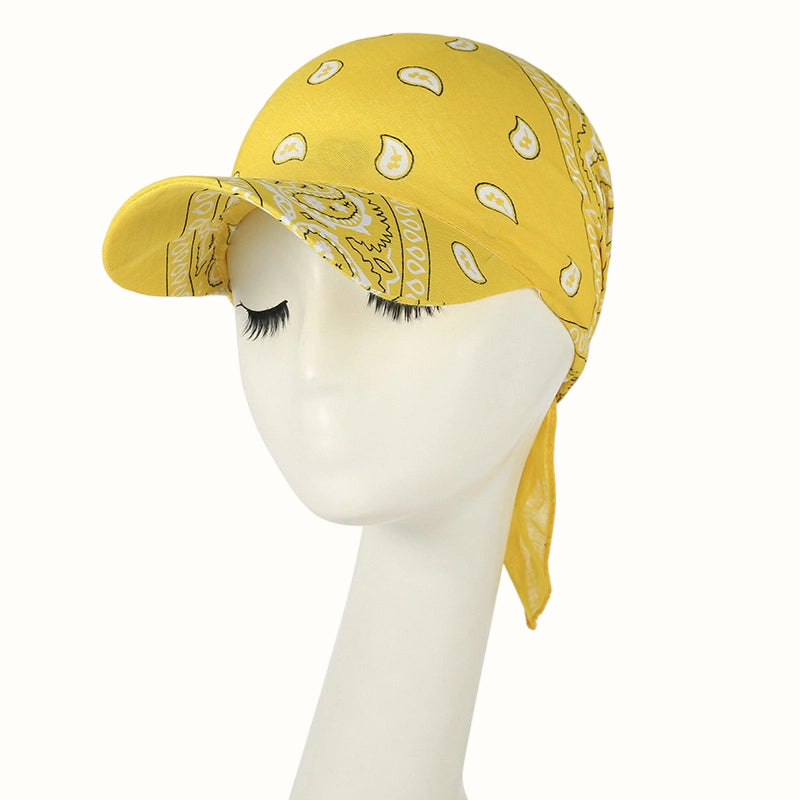 ☀️🧢 The 2-in-One Paisley Cap: High-Fashion Aesthetic Meets Total Sun Shield!