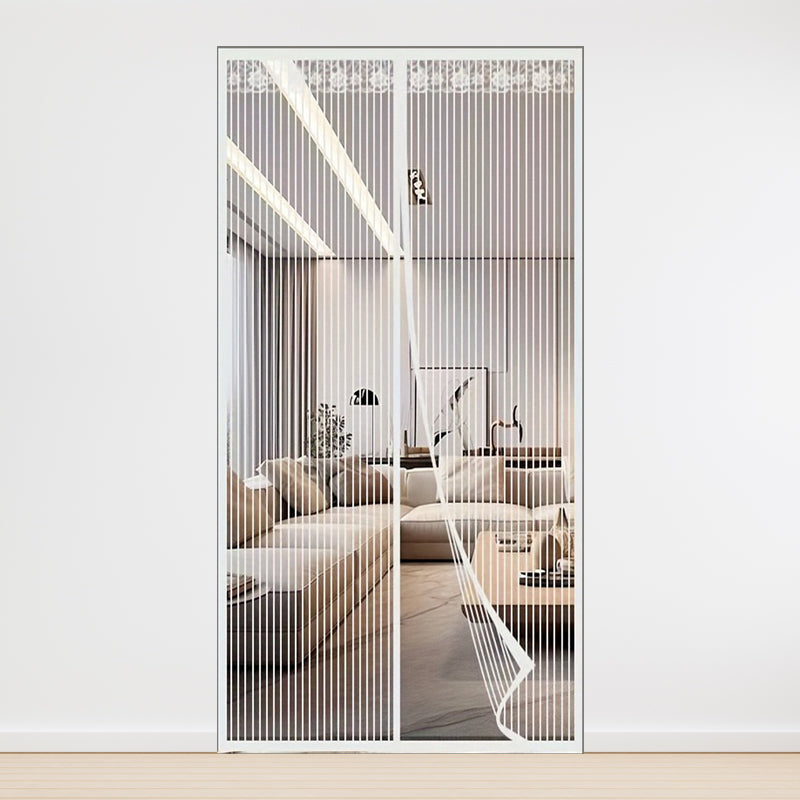 🦟 Keep pests out—installs in 2 minutes! The magnetic mesh door curtain! 🚪 Walk right in—it closes automatically! ✨