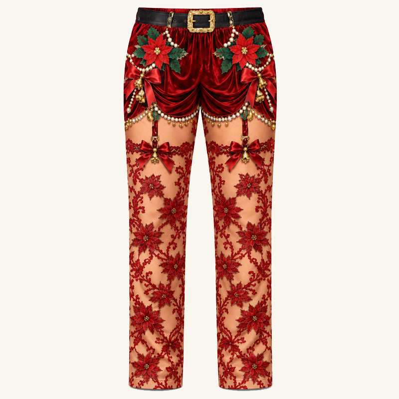 🎄 Funny Christmas Illusion Pants – A Walk-Around Holiday Joke That Steals the Spotlight