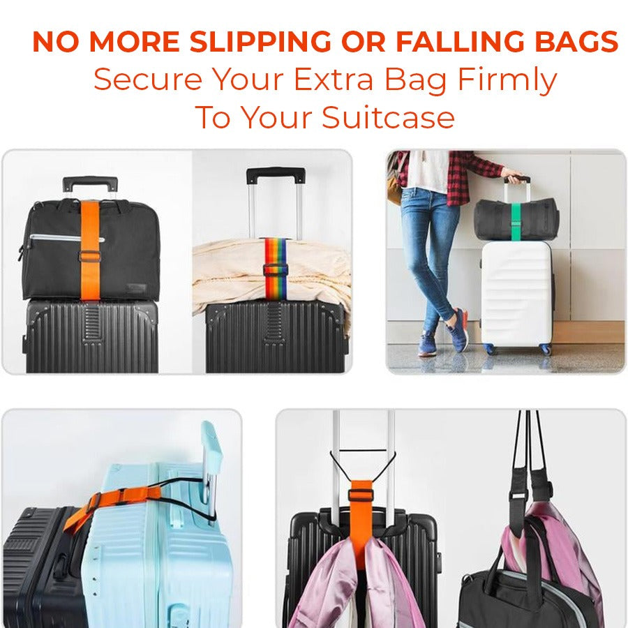 🧳Adjustable Luggage Strap Bungee for Suitcase Handle✈️