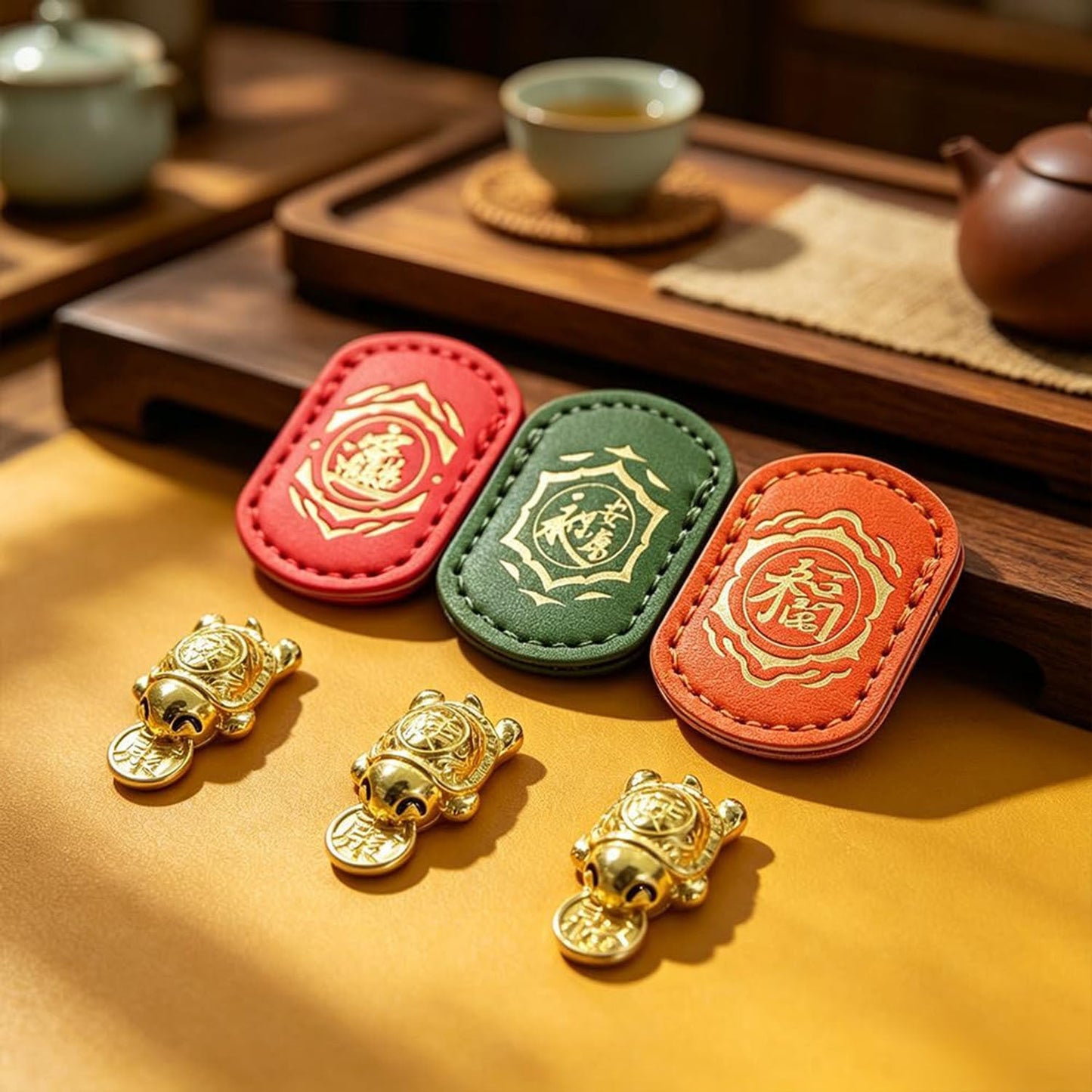 🐢2026 Golden Turtle Wealth Charm – Bite Down on Prosperity! 🍀✨