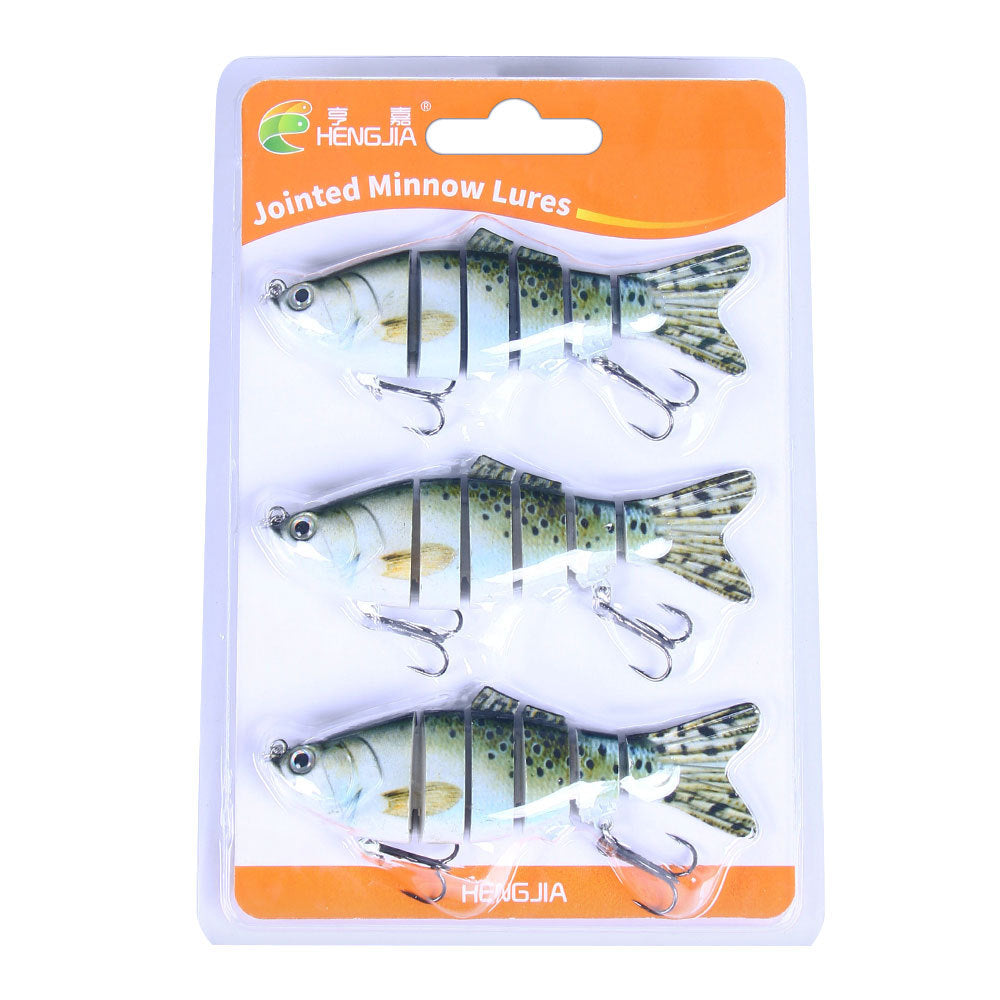 🐟 6-Segment Articulated Lure: The ultra-realistic "S" swimming action that drives pike wild! 🎣