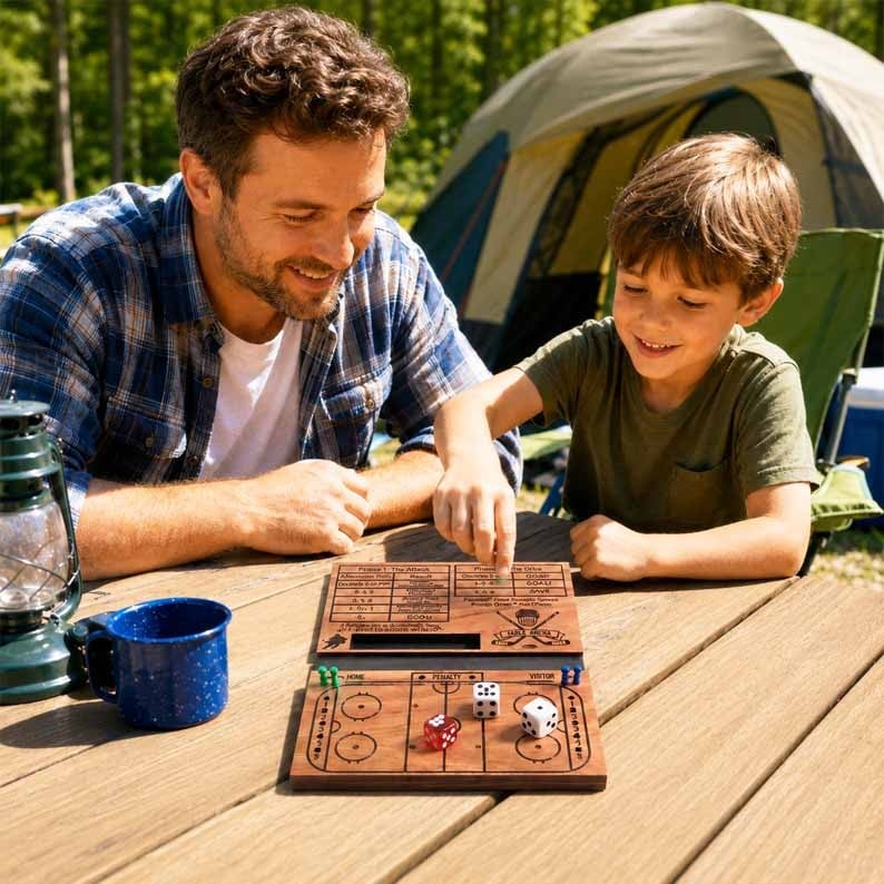 🎁Last Day 50% OFF  🏒Step up to the rink and let the good times roll🎲 Hockey Dice Game