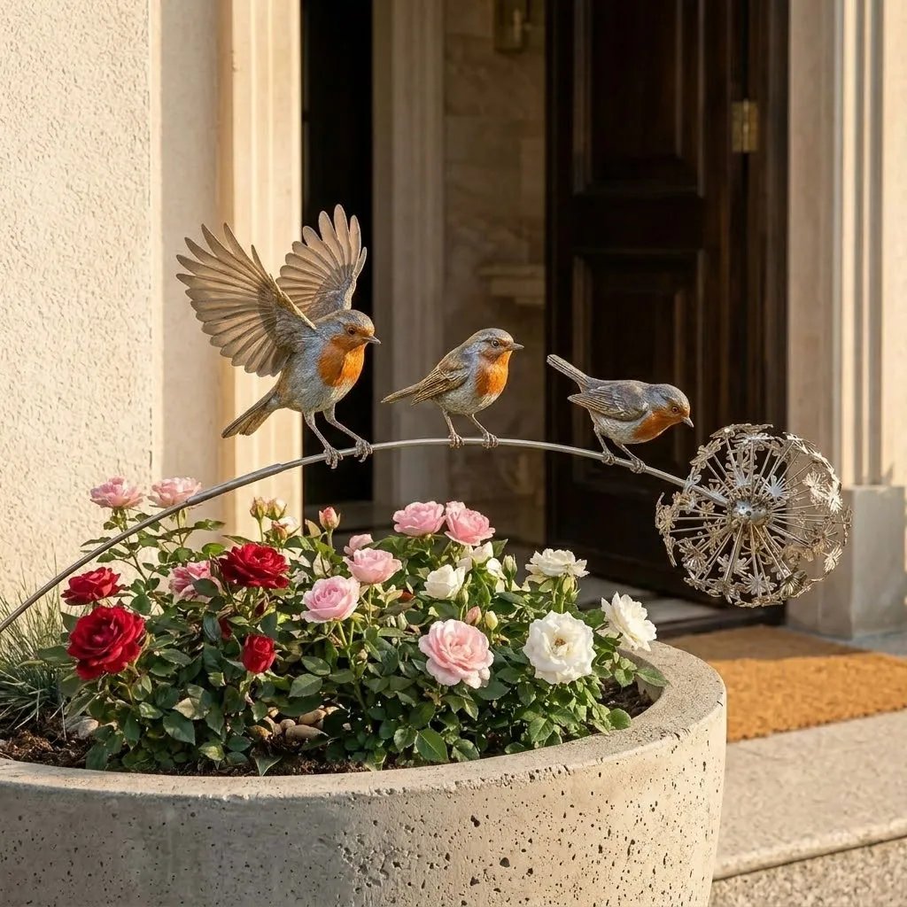 🕊️When A Robin Appears, A Loved One Is Near.Keep Their MemoryAlive!❤️🍂