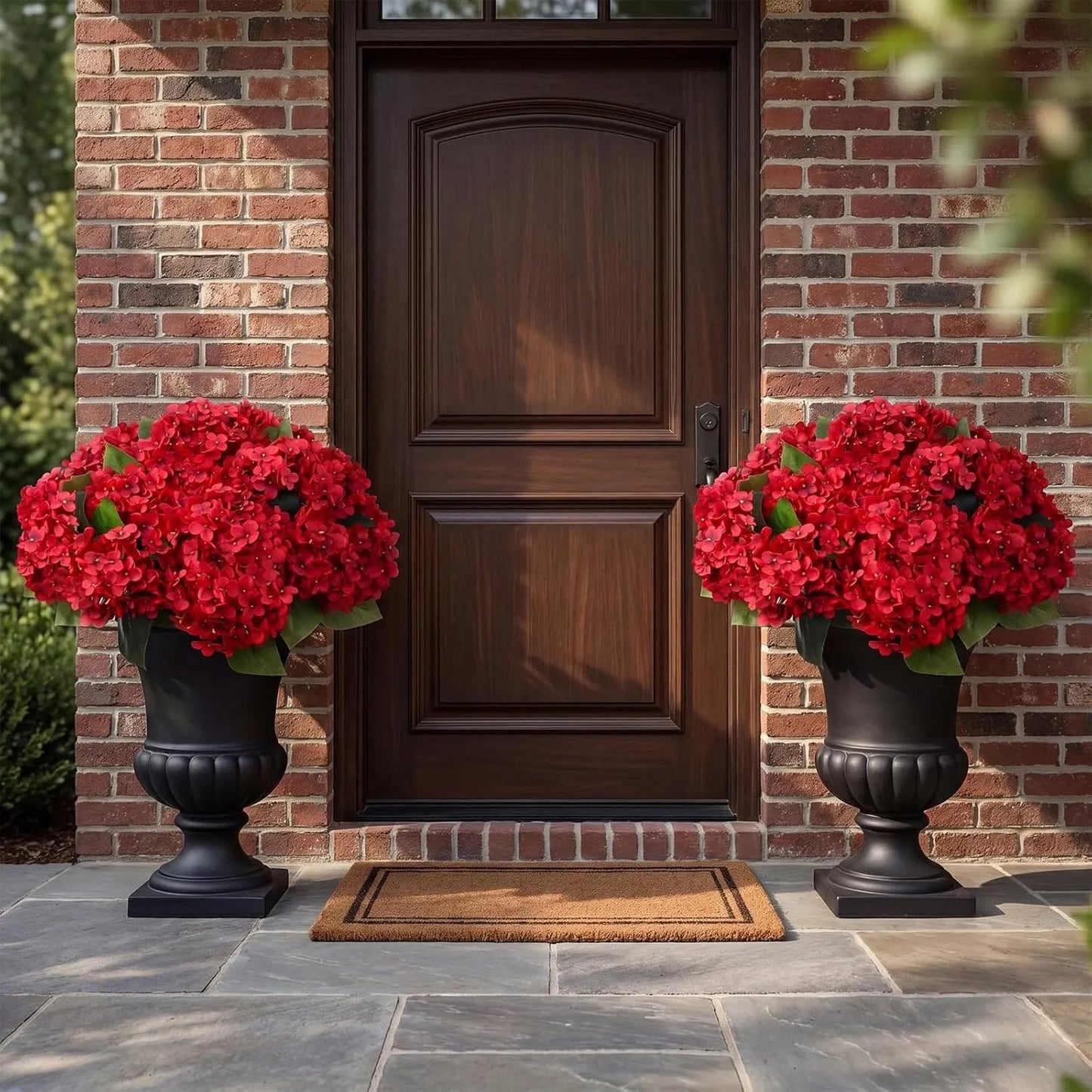 🌼Artificial hydrangeas for outdoors – UV-resistant, waterproof, and windproof💐🌸