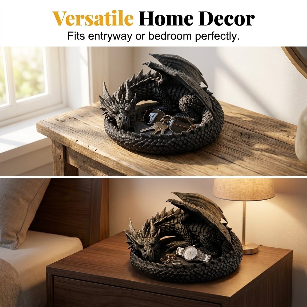 🎲 🐉Keep Your Jewelry Guarded By A Majestic Dragon Instantly! ✨