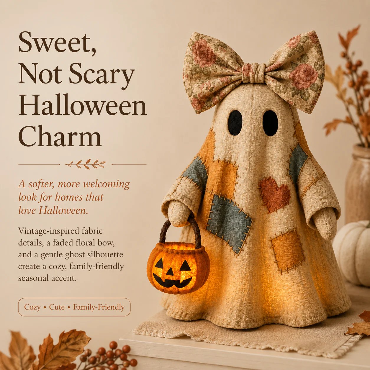 🎃✨Add a touch of playful nostalgia to your home and create a warm, cozy atmosphere! 🍂