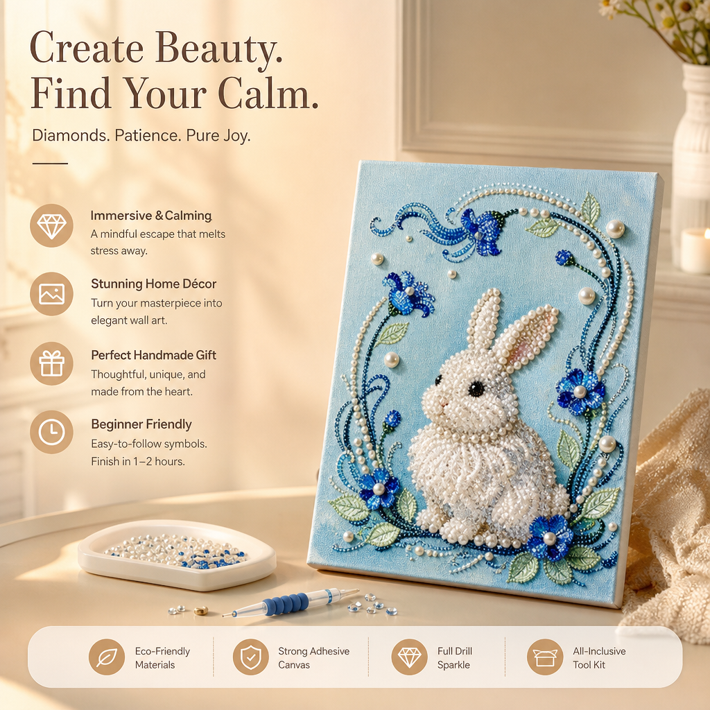 🎨Turn off the noise. Unleash the wonder ✨ DIY Pearl Art Kit