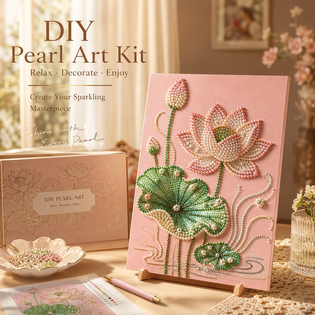 🎨Turn off the noise. Unleash the wonder ✨ DIY Pearl Art Kit