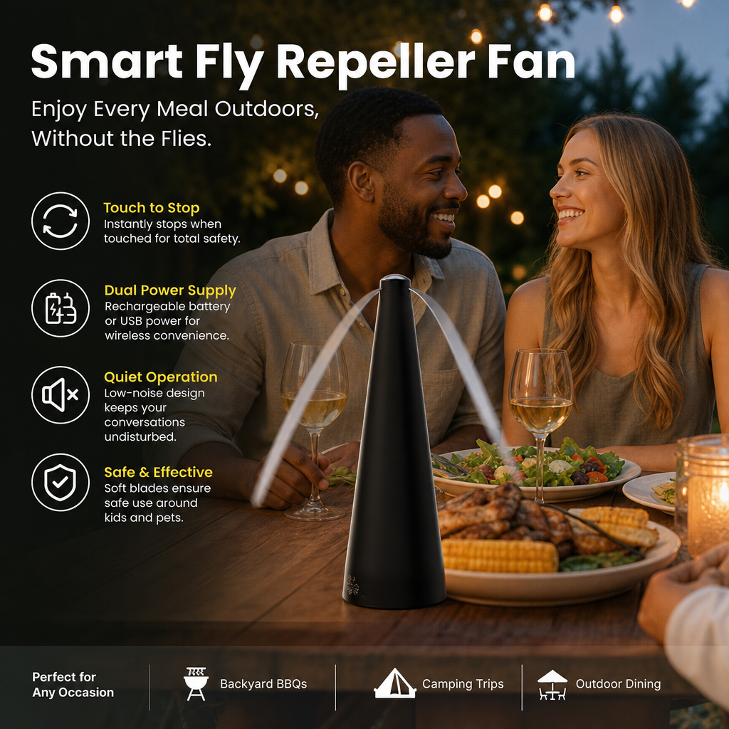 ☀️Summer New--🔋Outdoor Fly and Mosquito Control Devic