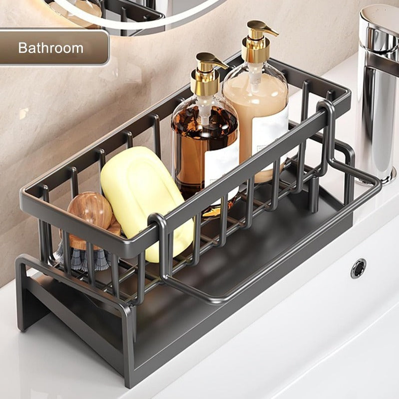 🧽Eradicate the mess of wet sponges in the sink once and for all! 🛑Multifunctional sink organize