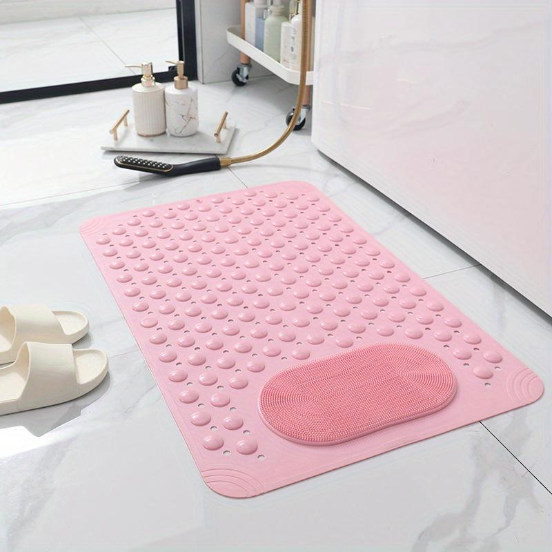 🛁Extra Large Non-Slip Bath & Shower Mat with Drainage Holes ✨