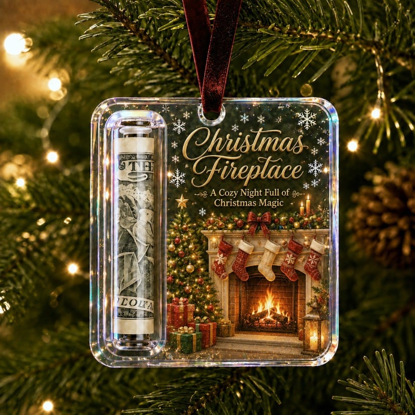 🎄Christmas Cash Gift Ornament- Make Cash Feel Like A Real Christmas Gift💵