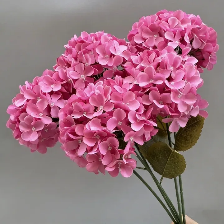 ✨Fresh look, zero fading. The beauty that lasts--Artificial 5-pronged hydrangea 🌸