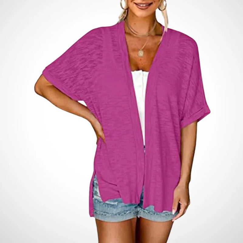🌊2026 New Stylish Flowy Short Sleeve Cardigan