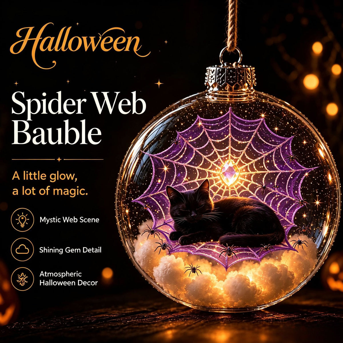 🔥49% Halloween Early Bird Discount - 🎃✨ Collection of glow-in-the-dark mini pendants for Halloween