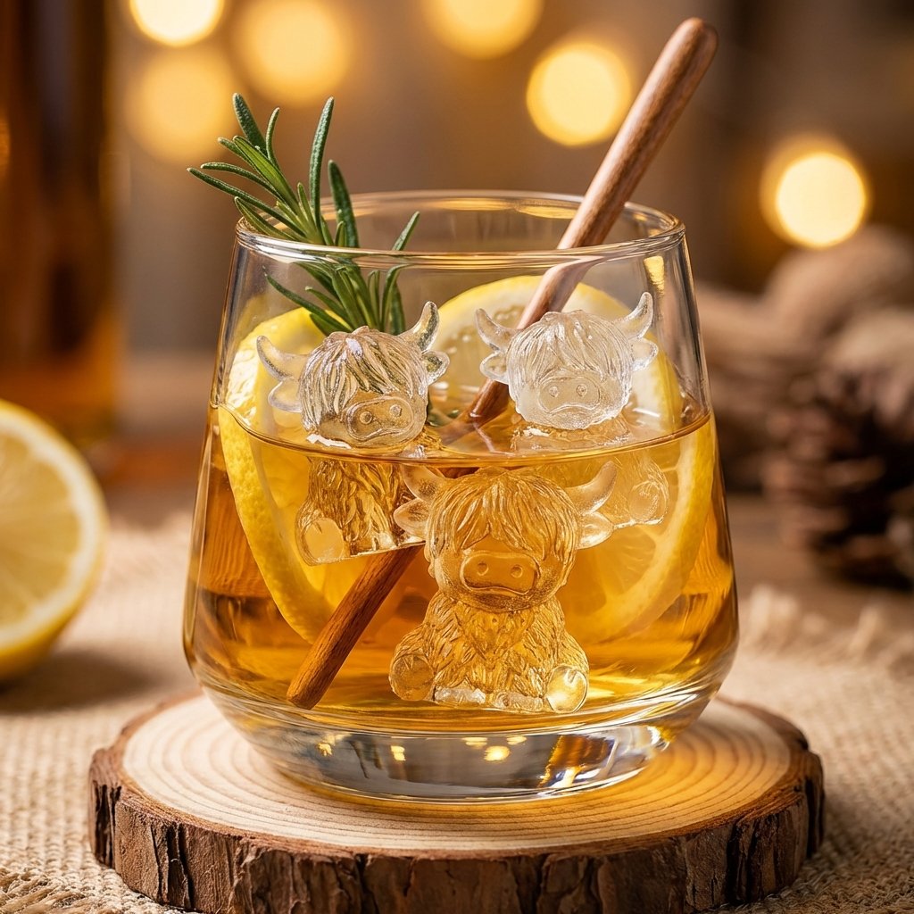 🎁Buy 1 Get 1 Free🐮Meet your new favourite drinking buddy! -- Mini Highland Cow Ice Cube Mold