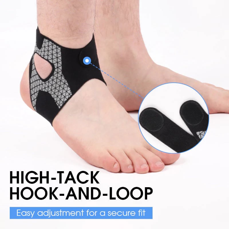 ⏳40% OFF Today ⏰ Adjustable Elastic Ankle Brace 🦶 Comfortable Support for Sports, Walking & Daily Use