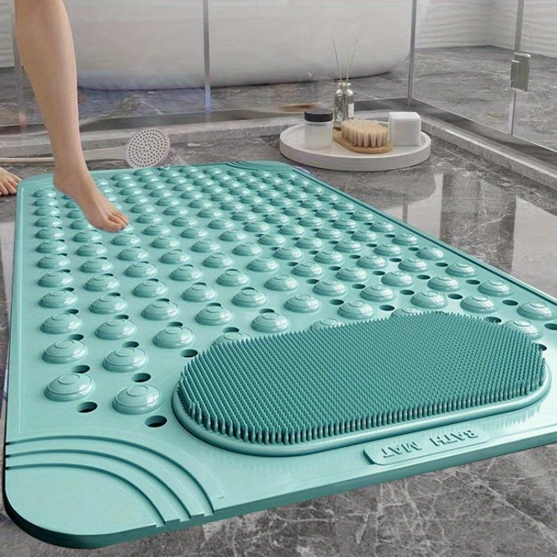 🛁Extra Large Non-Slip Bath & Shower Mat with Drainage Holes ✨