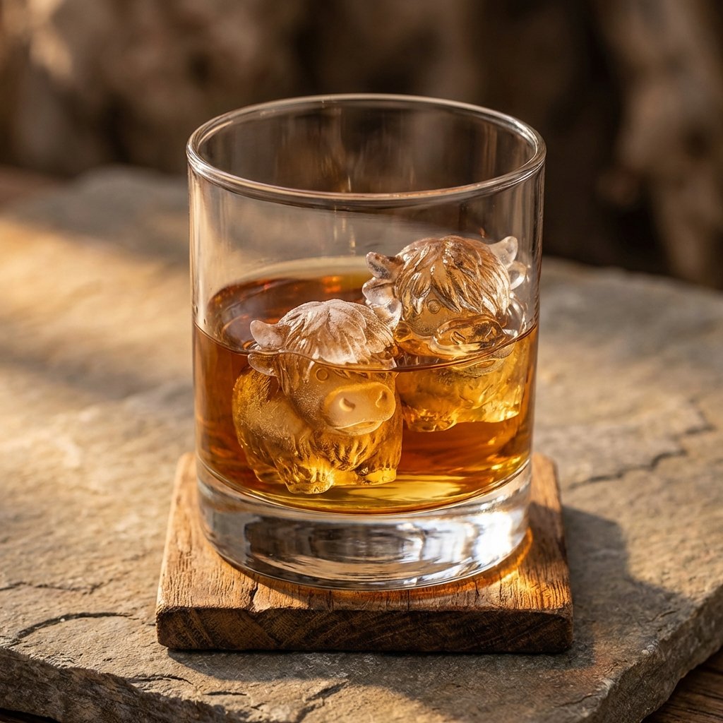 🎁Buy 1 Get 1 Free🐮Meet your new favourite drinking buddy! -- Mini Highland Cow Ice Cube Mold
