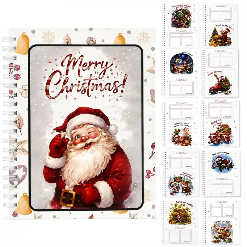 🎄📖 12-Page Gift Card Album-Turn Gift Cards Into a Christmas Surprise Experience