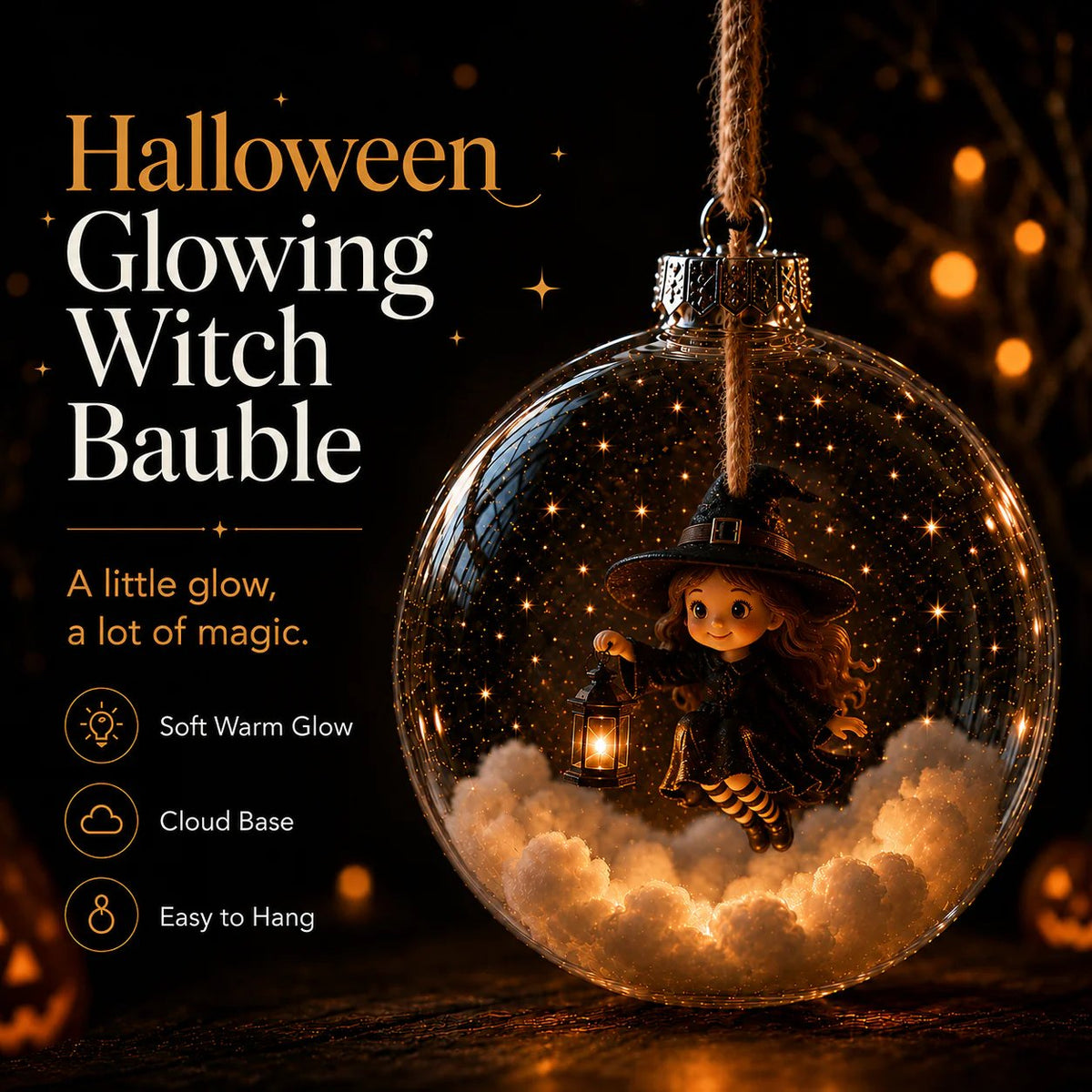🔥49% Halloween Early Bird Discount - 🎃✨ Collection of glow-in-the-dark mini pendants for Halloween