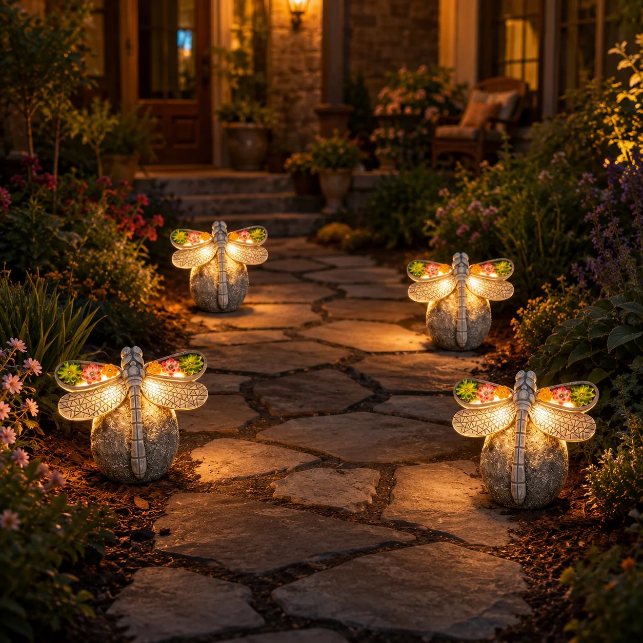 ✨ Magical Glowing Dragonfly Light — Perfect Garden Gift! 🎁