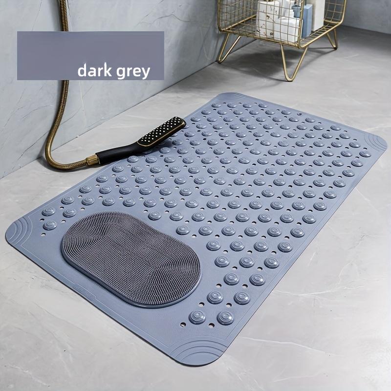 🛁Extra Large Non-Slip Bath & Shower Mat with Drainage Holes ✨