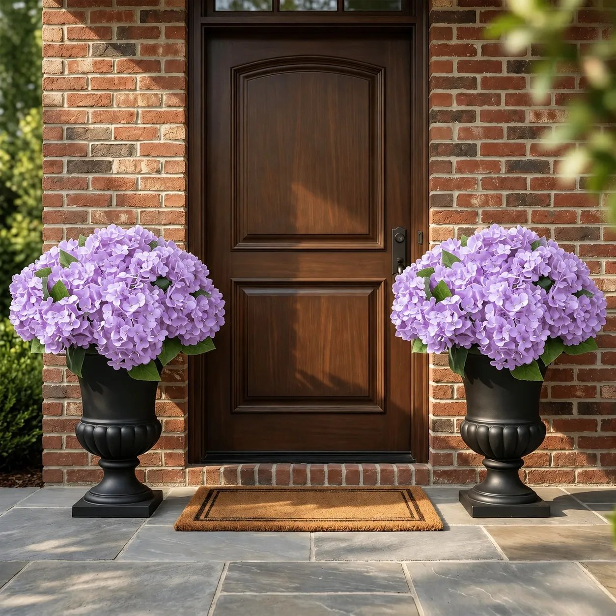 🌼Artificial hydrangeas for outdoors – UV-resistant, waterproof, and windproof💐🌸