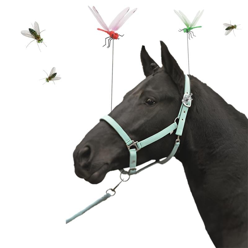 🦟 Realistic dragonfly that scares away pests – clips onto any rod or pole! 🌿