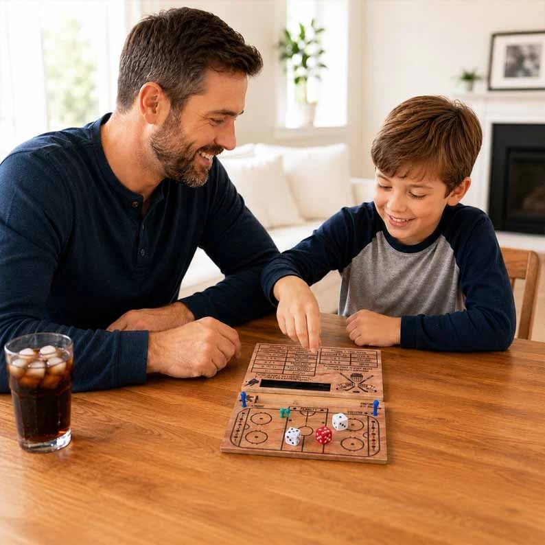 🎁Last Day 50% OFF  🏒Step up to the rink and let the good times roll🎲 Hockey Dice Game