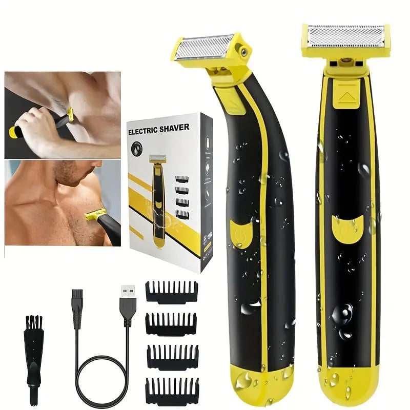🪒 Wet or dry, close or fast – one shaver does it all! ⚡