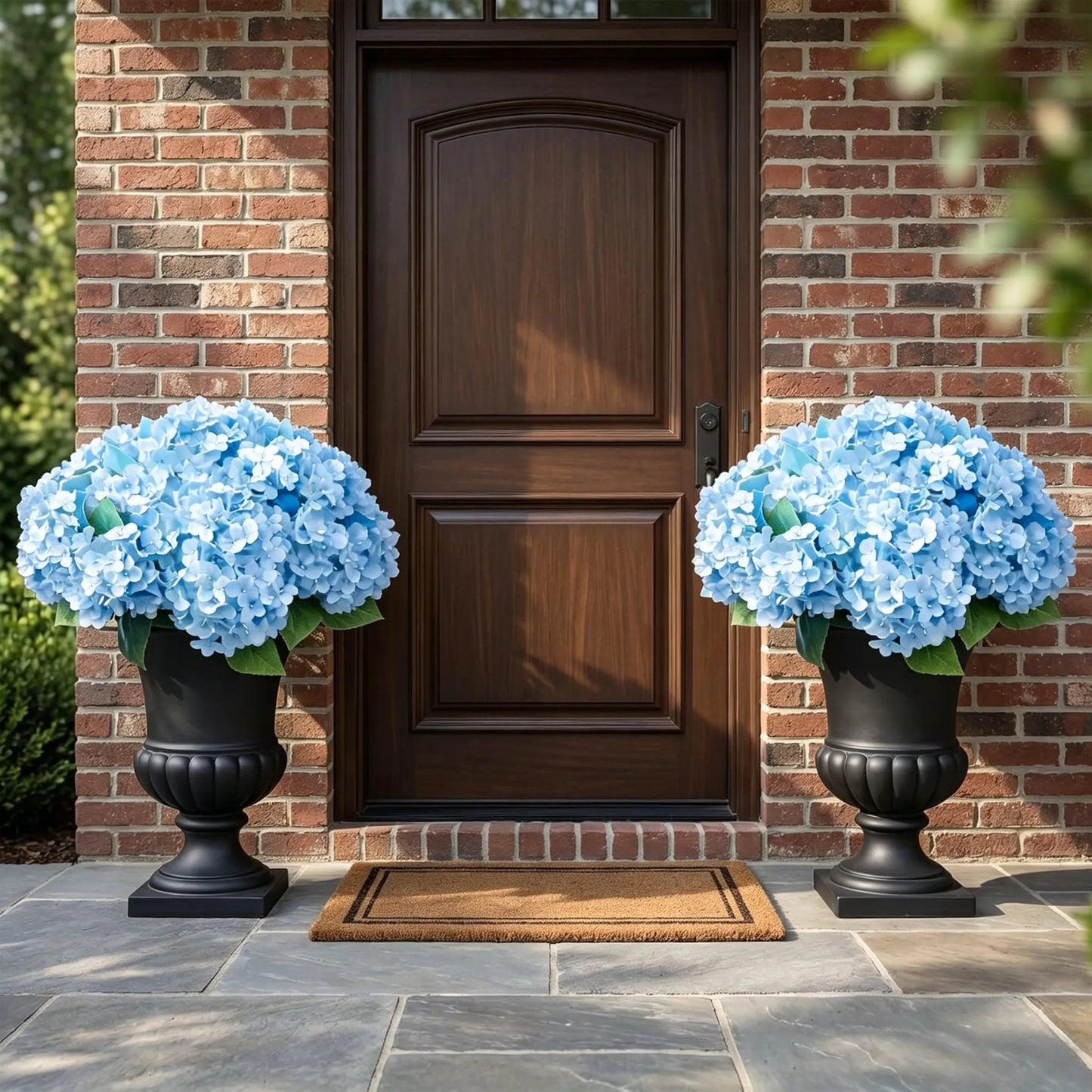 🌼Artificial hydrangeas for outdoors – UV-resistant, waterproof, and windproof💐🌸