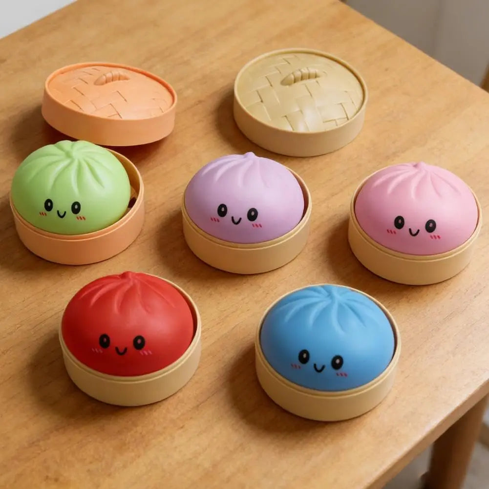 🥟Squeeze Your Stress Away with Glittery Cuteness! ✨💖