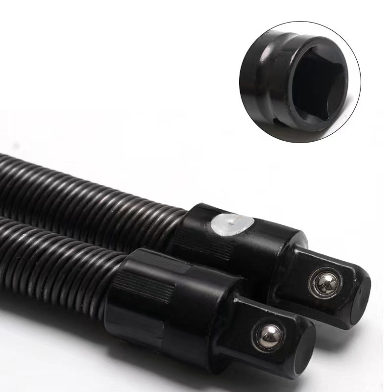🔥 1/2-inch flexible extension bar for socket wrenches! - Easily access tight spaces