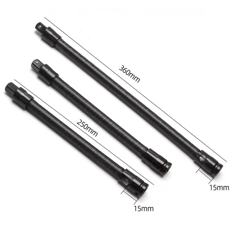 🔥 1/2-inch flexible extension bar for socket wrenches! - Easily access tight spaces