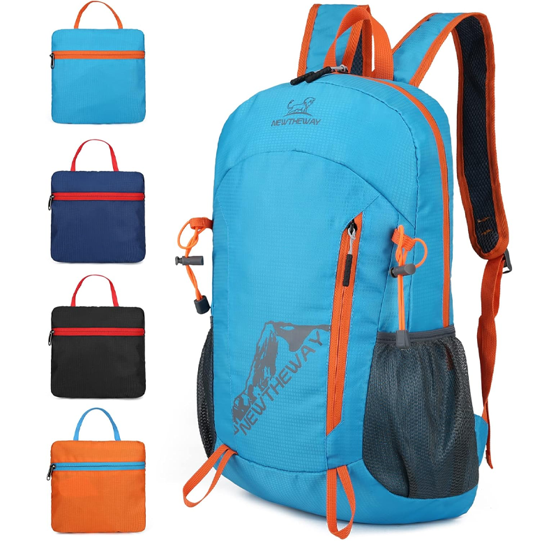 🎒🥚 Foldable Waterproof Hiking Backpack — folds down to egg‑size, travel light