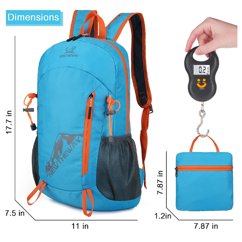 🎒🥚 Foldable Waterproof Hiking Backpack — folds down to egg‑size, travel light