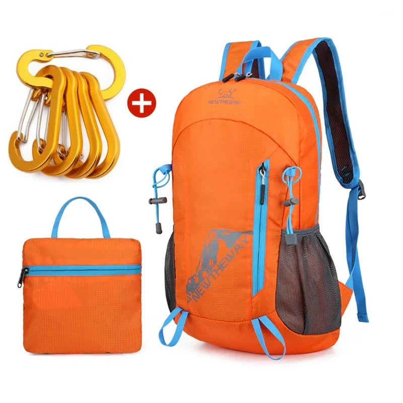 🎒🥚 Foldable Waterproof Hiking Backpack — folds down to egg‑size, travel light