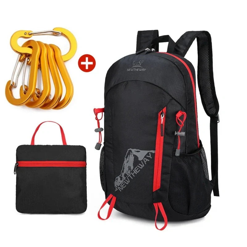 🎒🥚 Foldable Waterproof Hiking Backpack — folds down to egg‑size, travel light