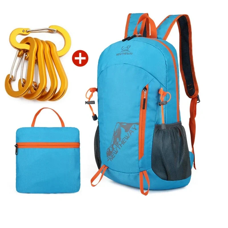 🎒🥚 Foldable Waterproof Hiking Backpack — folds down to egg‑size, travel light